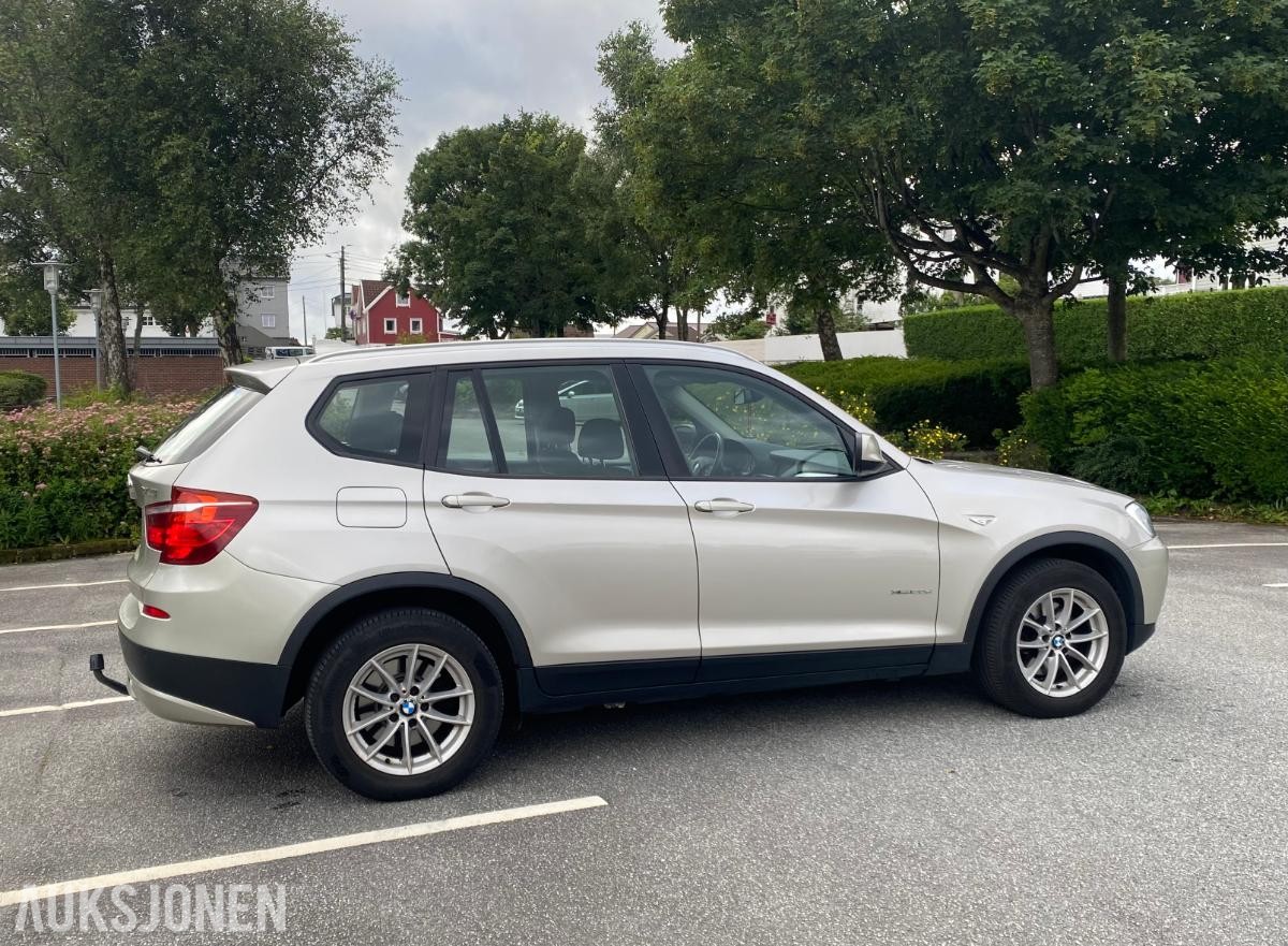 2012 BMW X3 xDrive20d Automat, Adaptiv cruisekontroll, Ryggekamera, Hengerfeste