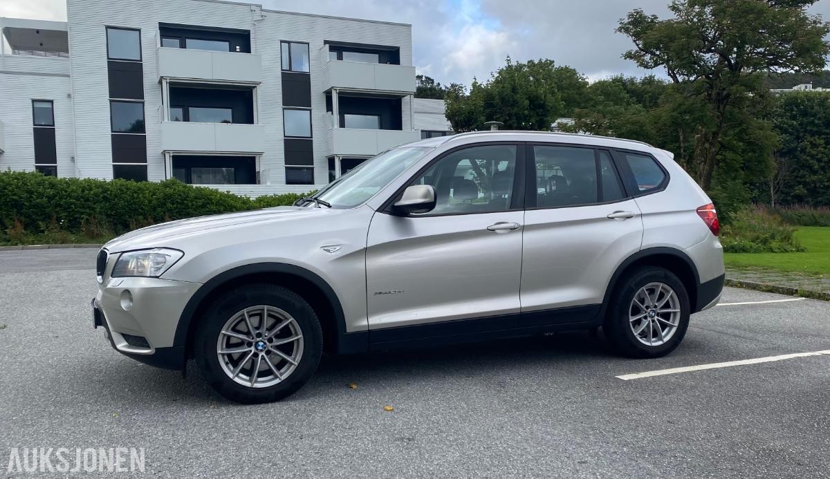 2012 BMW X3 xDrive20d Automat, Adaptiv cruisekontroll, Ryggekamera, Hengerfeste
