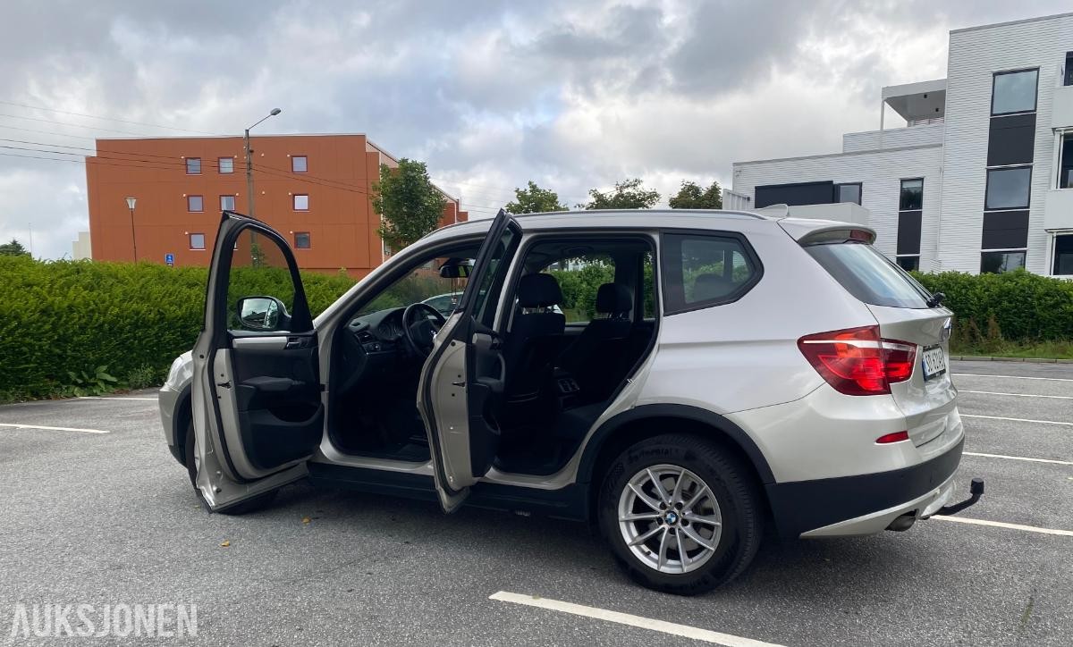 2012 BMW X3 xDrive20d Automat, Adaptiv cruisekontroll, Ryggekamera, Hengerfeste
