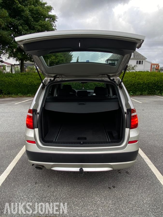 2012 BMW X3 xDrive20d Automat, Adaptiv cruisekontroll, Ryggekamera, Hengerfeste