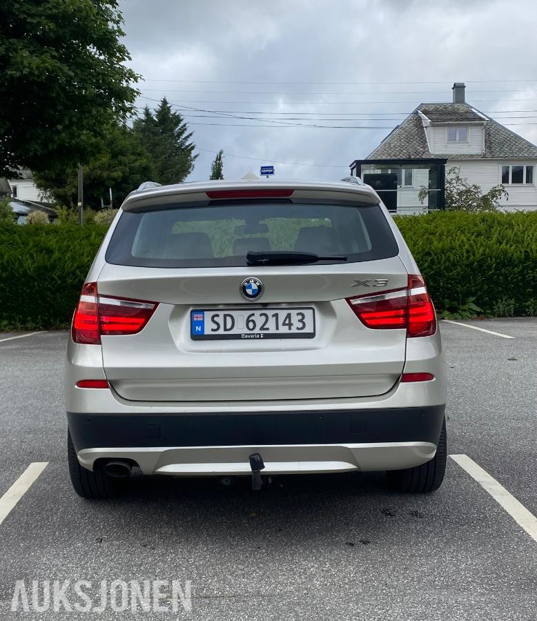 2012 BMW X3 xDrive20d Automat, Adaptiv cruisekontroll, Ryggekamera, Hengerfeste