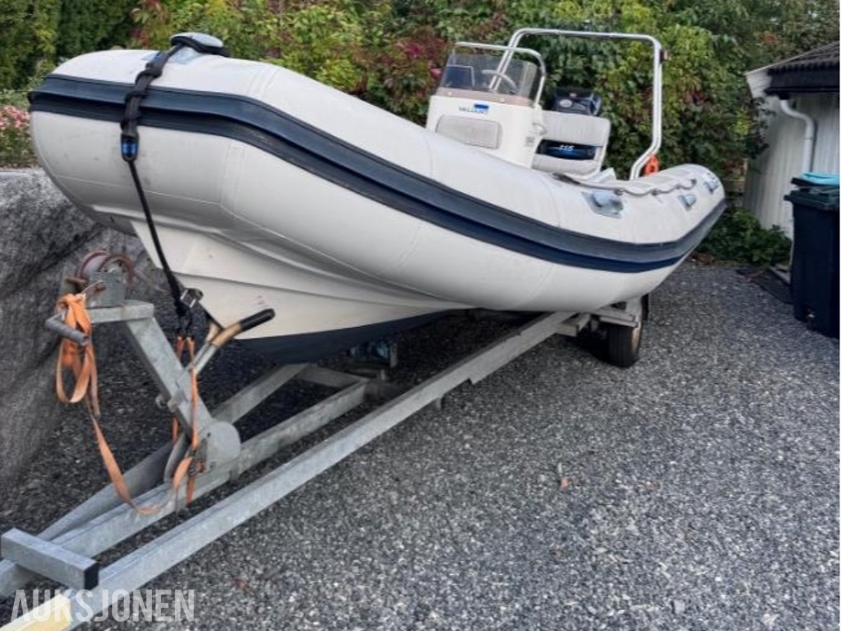 RIB - 2004 Valiant V-570 + 115hk Mercury Optimax + Henger