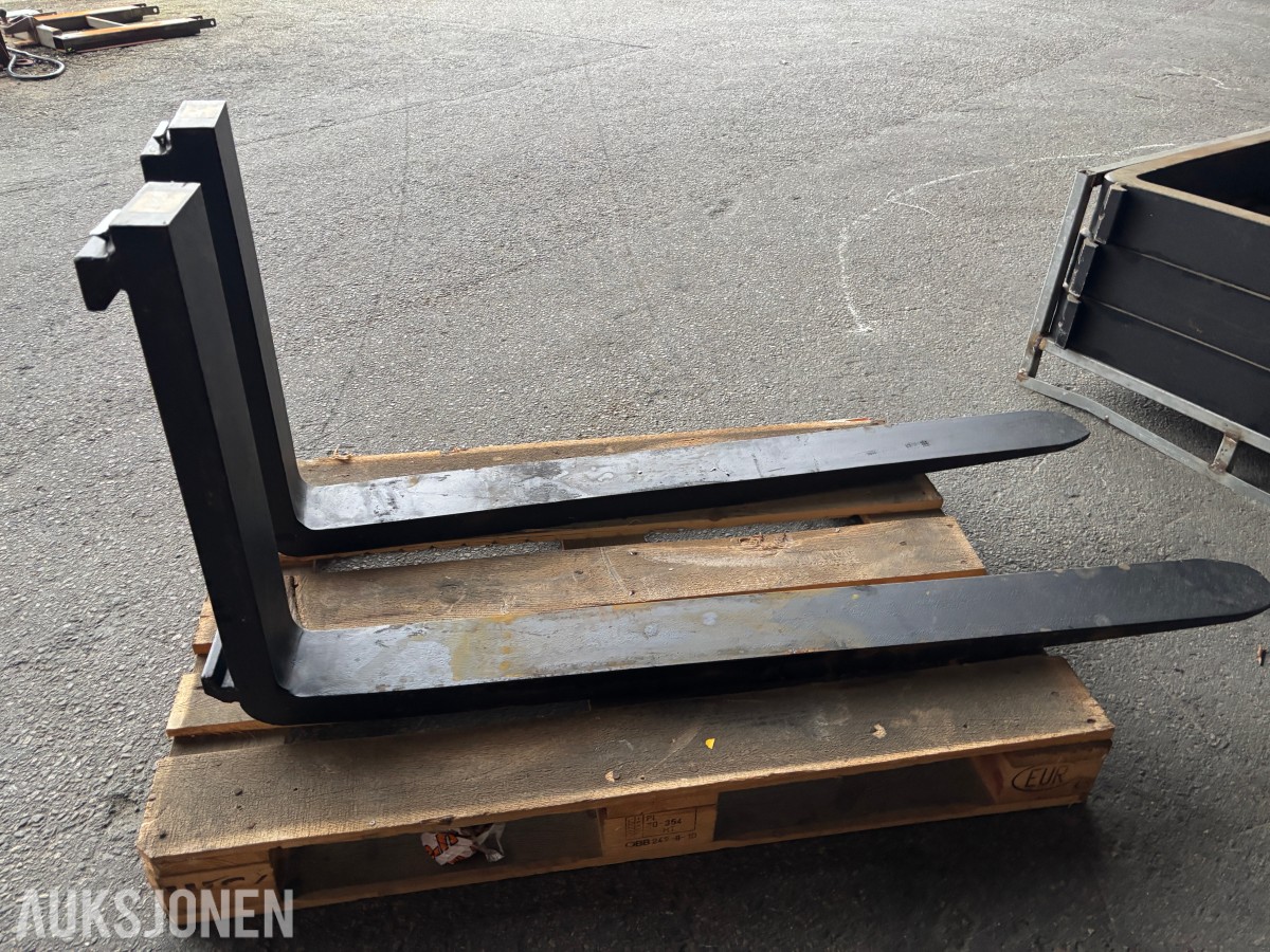 2026 5 tonn Pallegaffel – 2 meter - Mekanisk pallegaffel