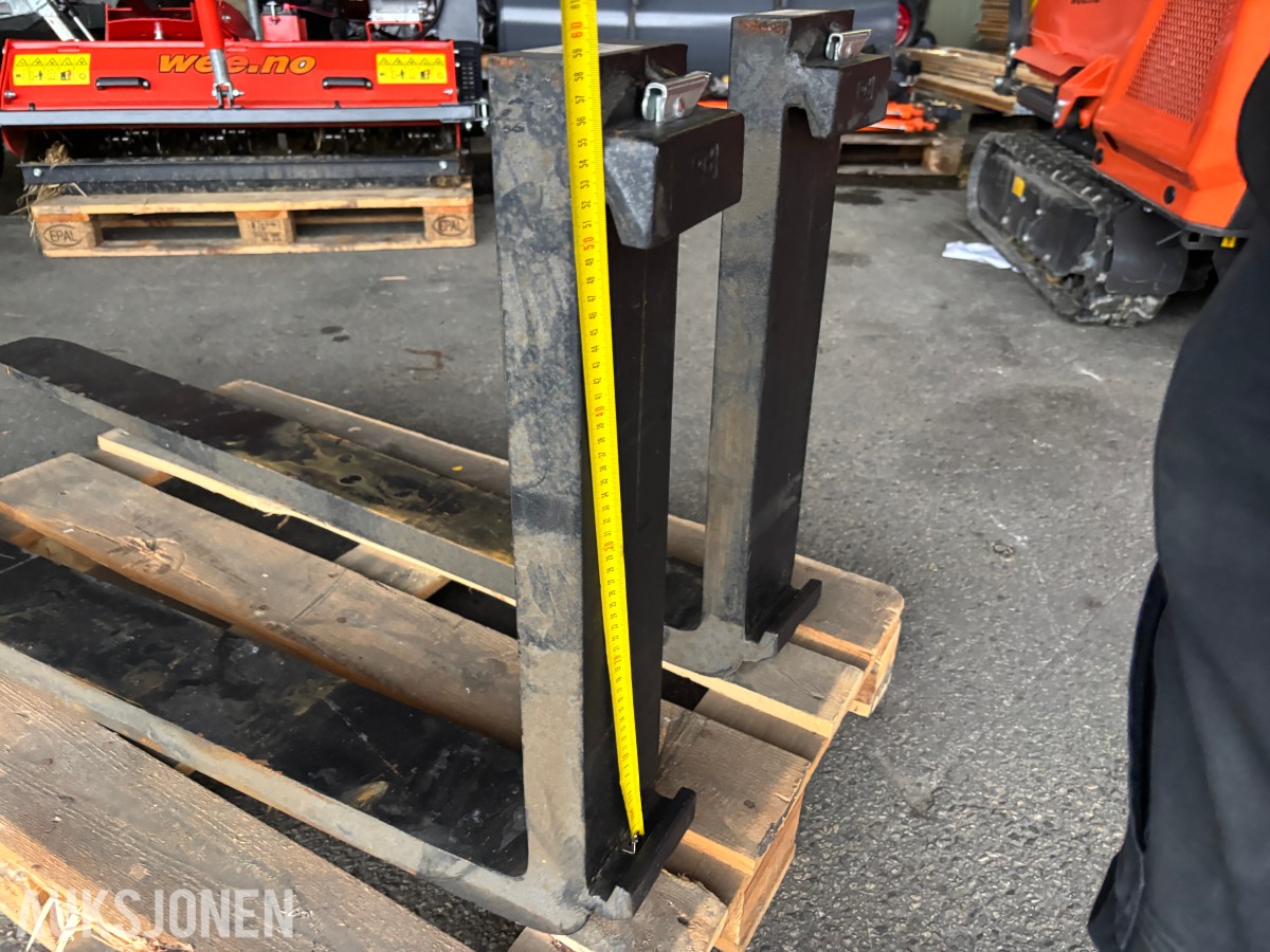 2026 5 tonn Pallegaffel – 2 meter - Mekanisk pallegaffel