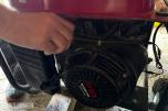 Honda ECMT6500 aggregat bensin 230/400 Volt ingen MVA. 