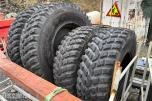 2021 4 stk. Nokian TRI 2 piggdekk på felg – 540/80 R38 + 440/80 R28 – Valtra N174