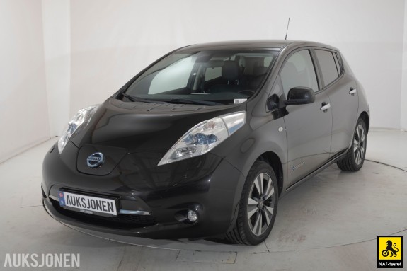 2017 Nissan LEAF 30 KWH TEKNA NAVI CRUISE 360-KAMERA RATTVARME DAB SKINN