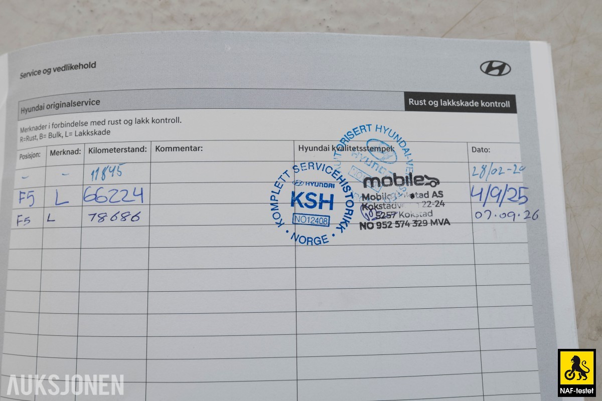 2019 Hyundai IONIQ PREMIUM NORSK KAMERA SKINN VENTILASJON ADAPTIV CRUISE