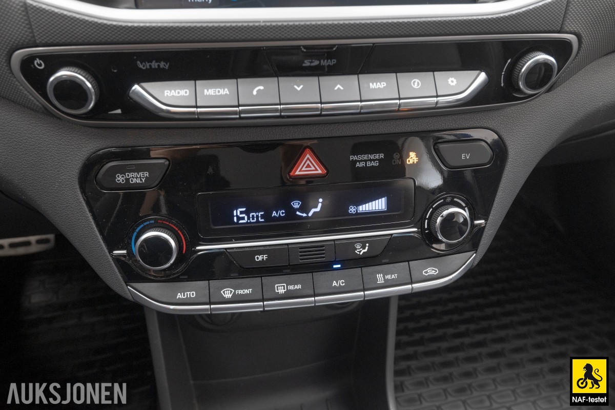 2019 Hyundai IONIQ PREMIUM NORSK KAMERA SKINN VENTILASJON ADAPTIV CRUISE