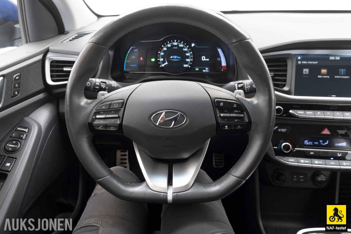 2019 Hyundai IONIQ PREMIUM NORSK KAMERA SKINN VENTILASJON ADAPTIV CRUISE