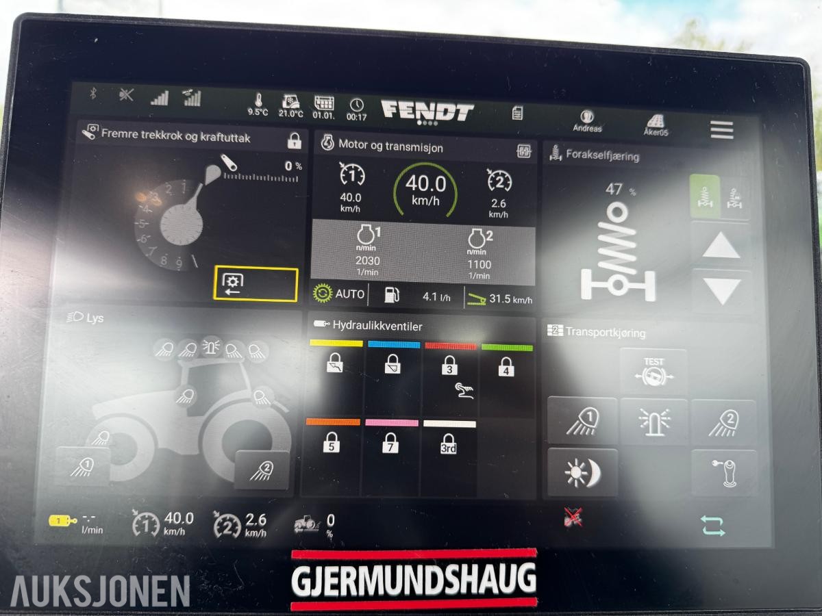 2022 Fendt 516 Vario LASTER FRONTHYDRAULIKK FRONT PTO
