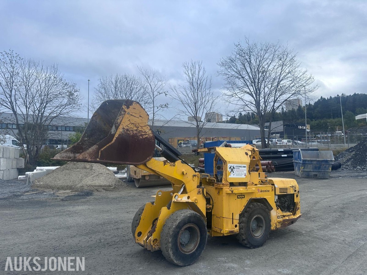 2015 Aramine L150D kompakt, dieseldrevet underjords minilaster
