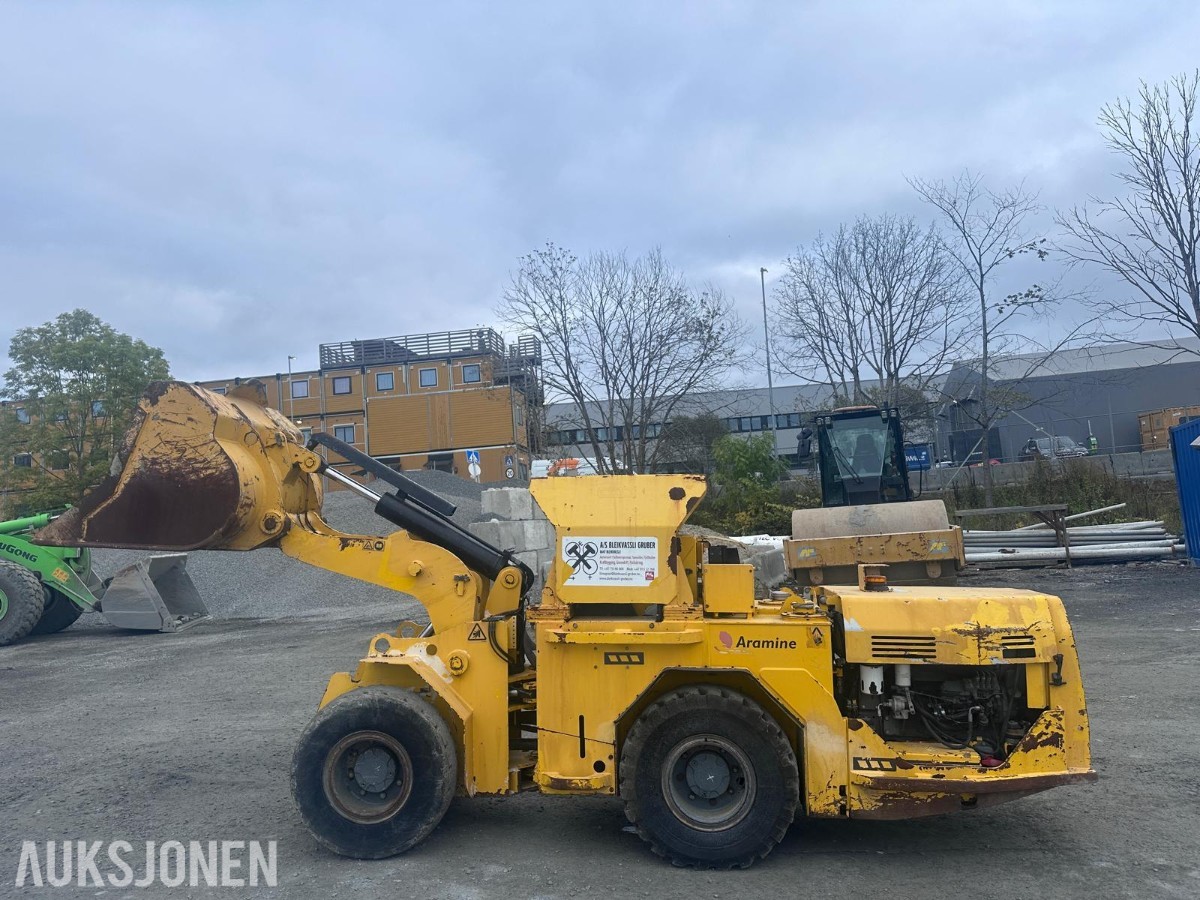2015 Aramine L150D kompakt, dieseldrevet underjords minilaster
