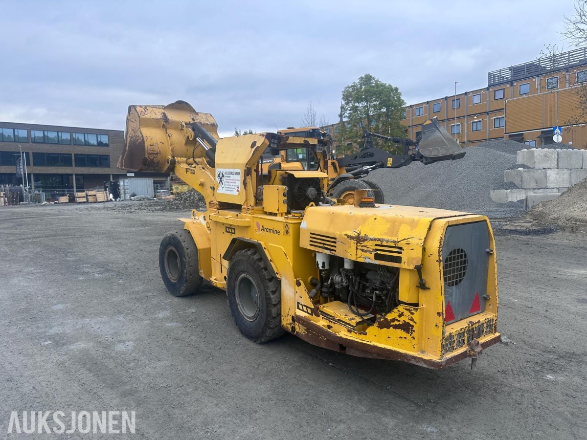 2015 Aramine L150D kompakt, dieseldrevet underjords minilaster