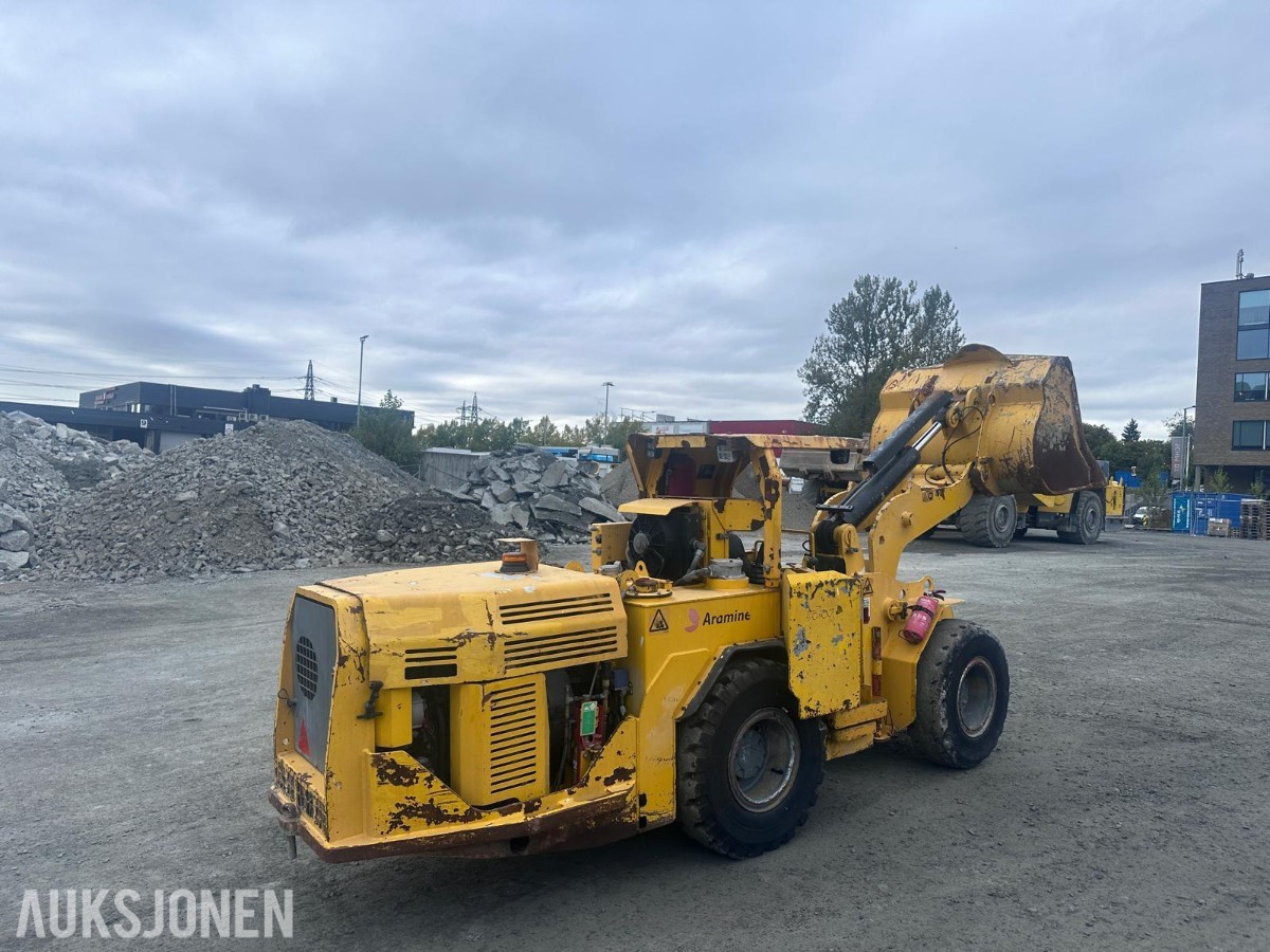 2015 Aramine L150D kompakt, dieseldrevet underjords minilaster