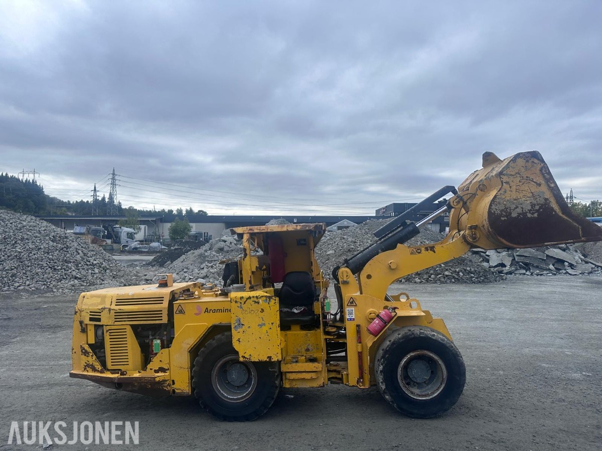 2015 Aramine L150D kompakt, dieseldrevet underjords minilaster