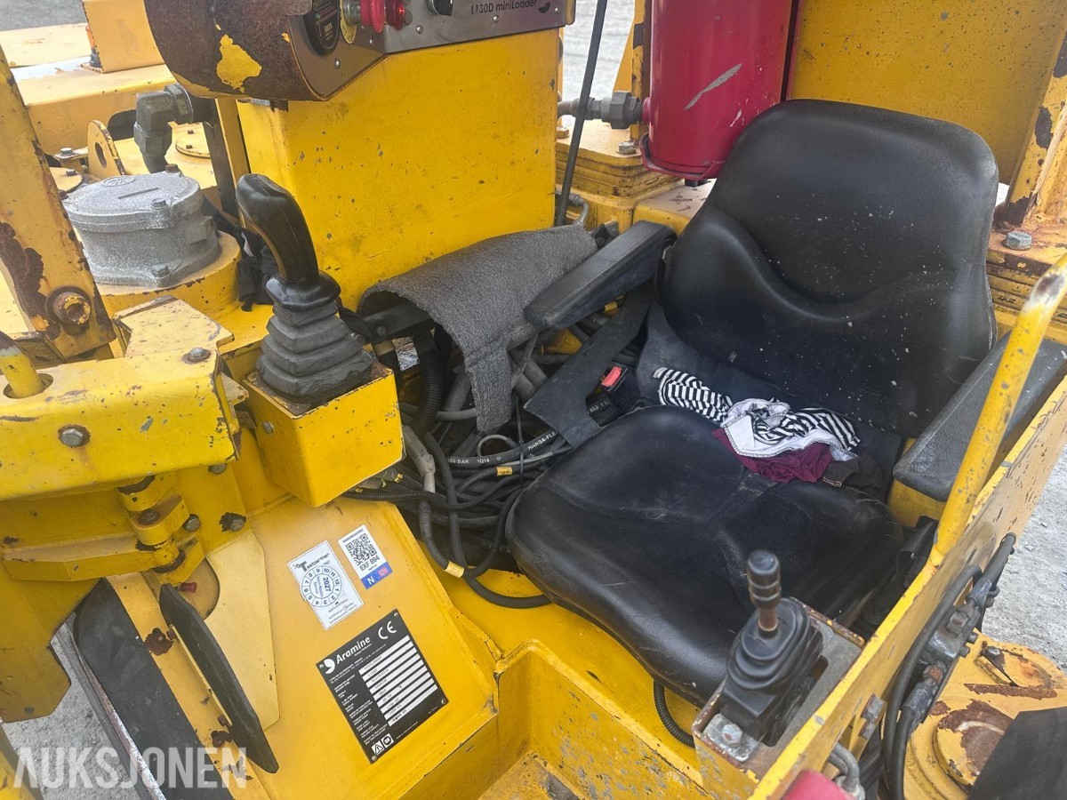 2015 Aramine L150D kompakt, dieseldrevet underjords minilaster