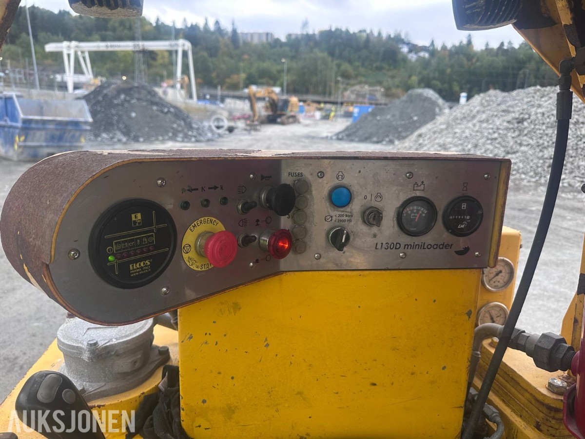 2015 Aramine L150D kompakt, dieseldrevet underjords minilaster
