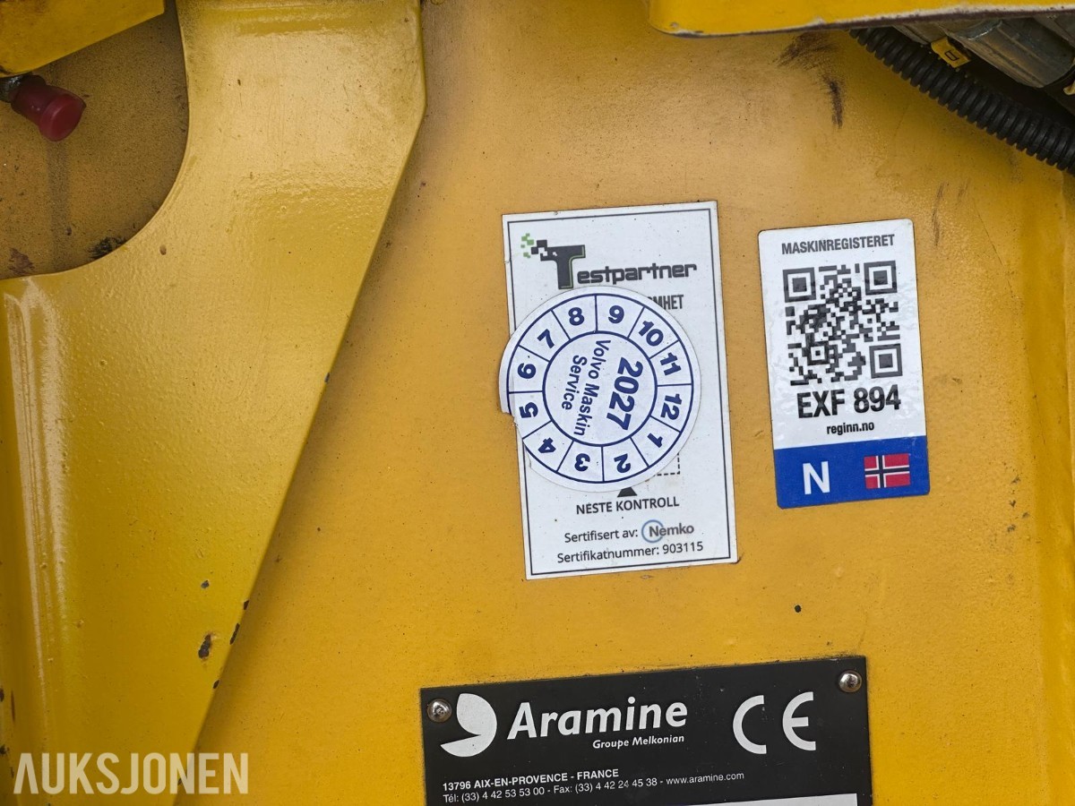 2015 Aramine L150D kompakt, dieseldrevet underjords minilaster