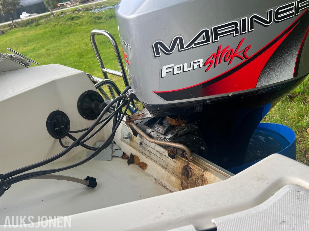 1998 Uttern 4612 exclusive båt med reg henger
