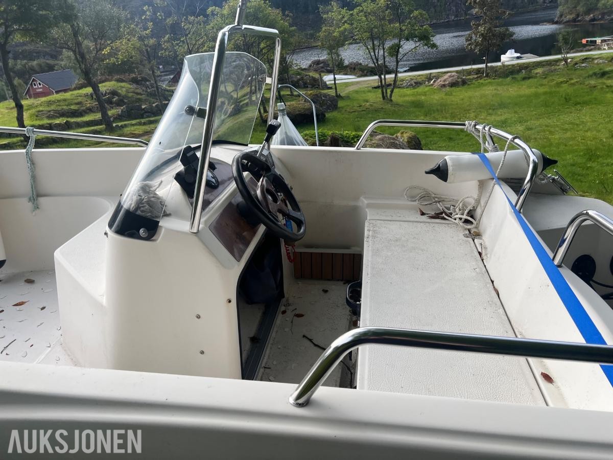 1998 Uttern 4612 exclusive båt med reg henger