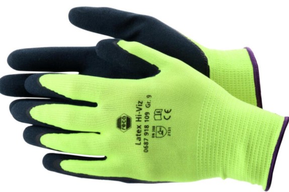 Reca Arbeidshansker Latex Hi Wiz 