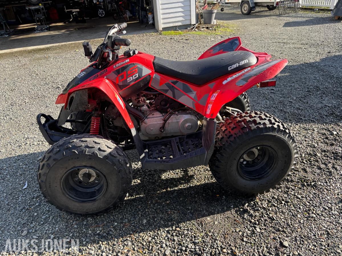 Can-Am DS 90 ATV For Barn - Automat