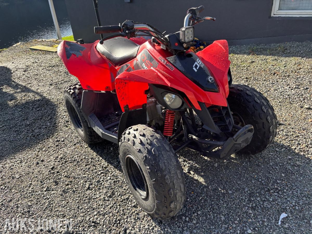 Can-Am DS 90 ATV For Barn - Automat