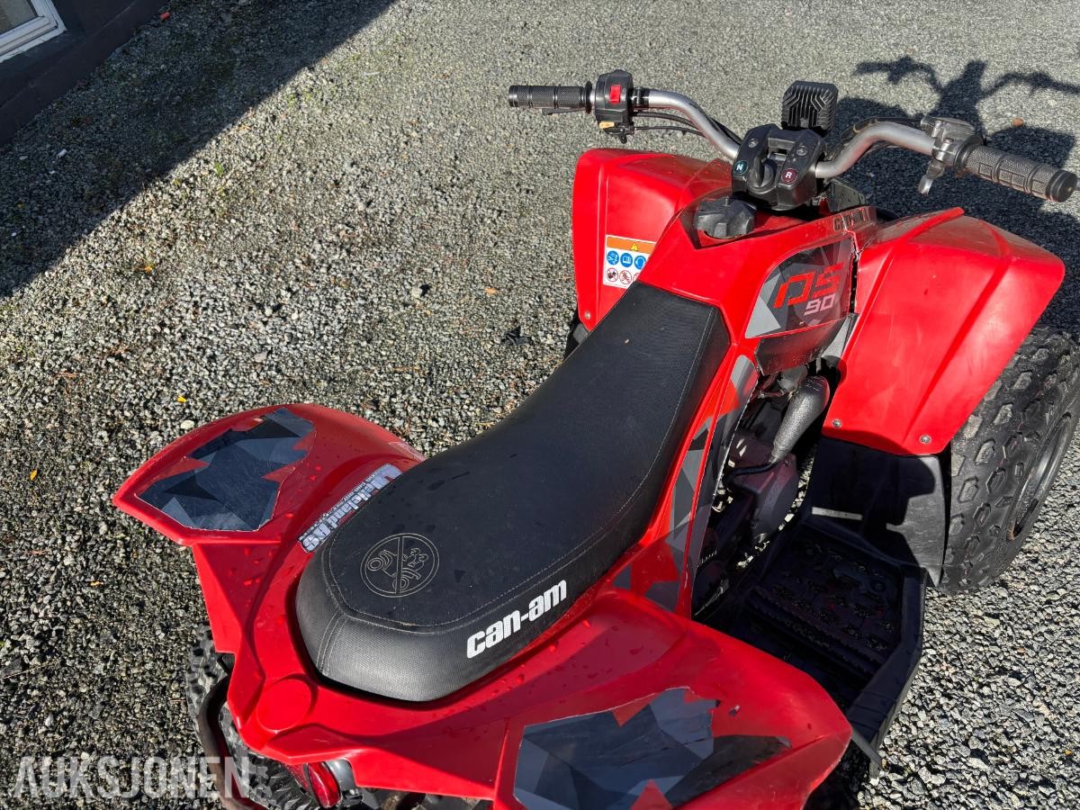 Can-Am DS 90 ATV For Barn - Automat