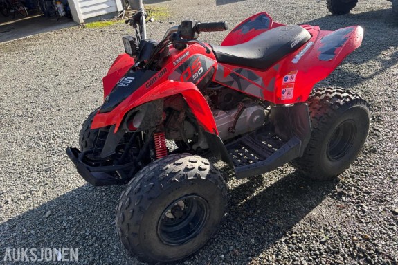 Can-Am DS 90 ATV For Barn - Automat