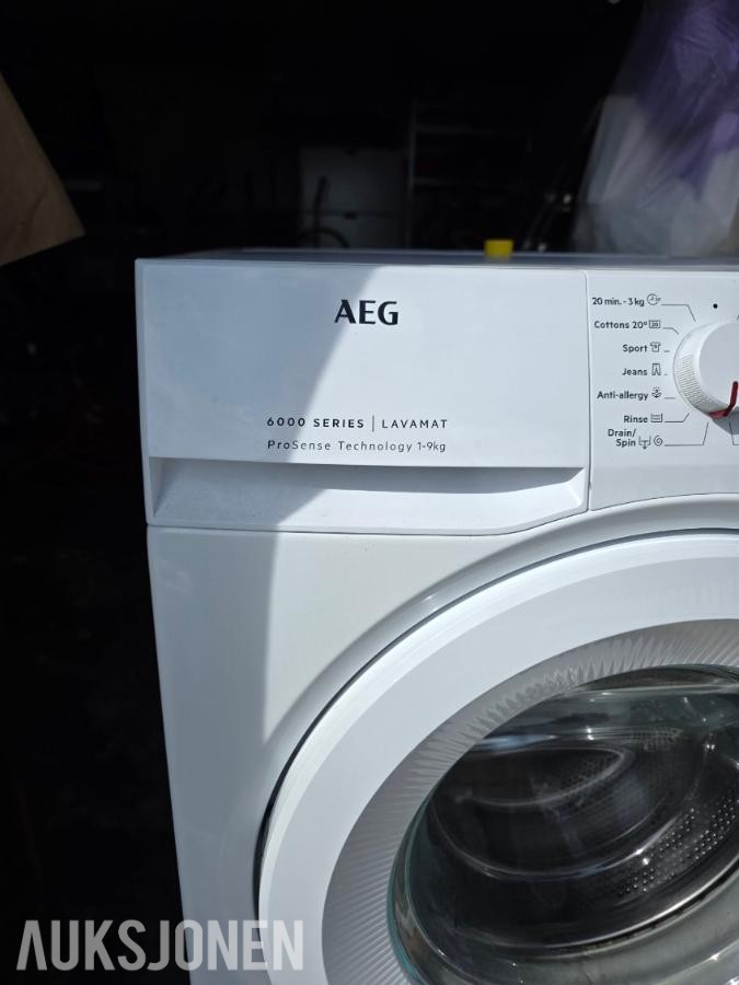 2022 AEG 6000 series lavamat vaskemaskin