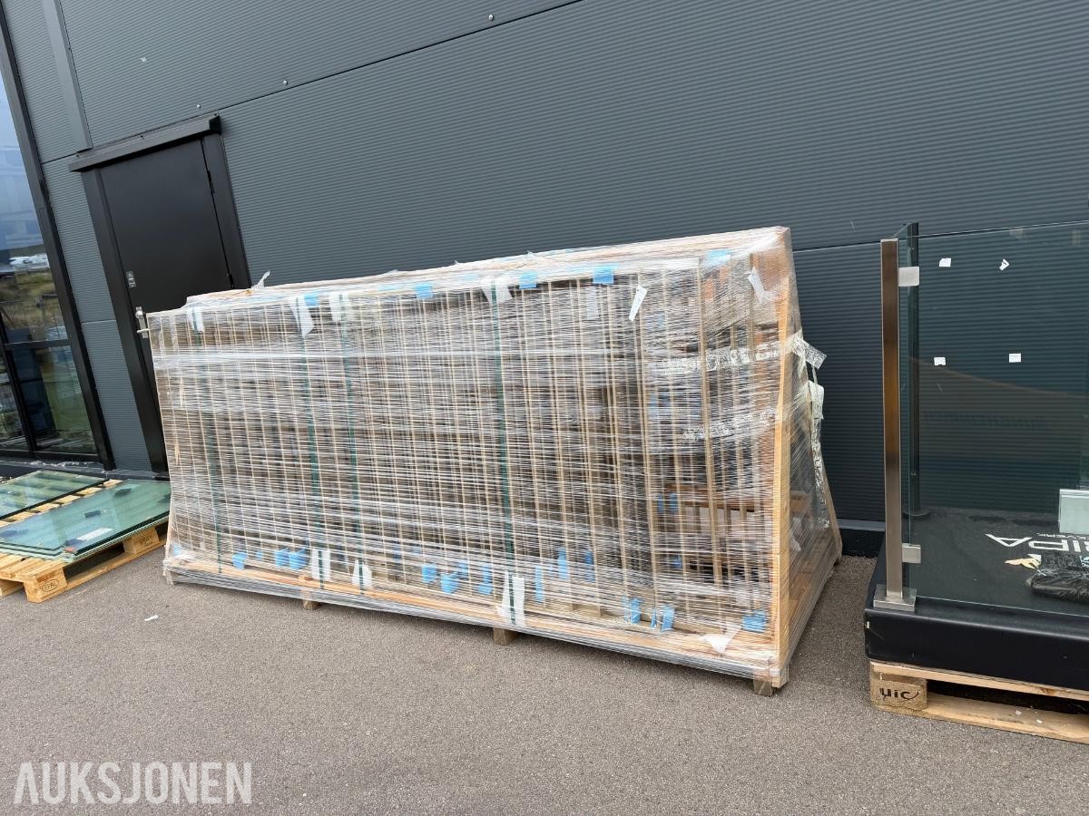 Spilerekkverk for sidemontering - Stål ca 30 meter *Ingen minstepris*