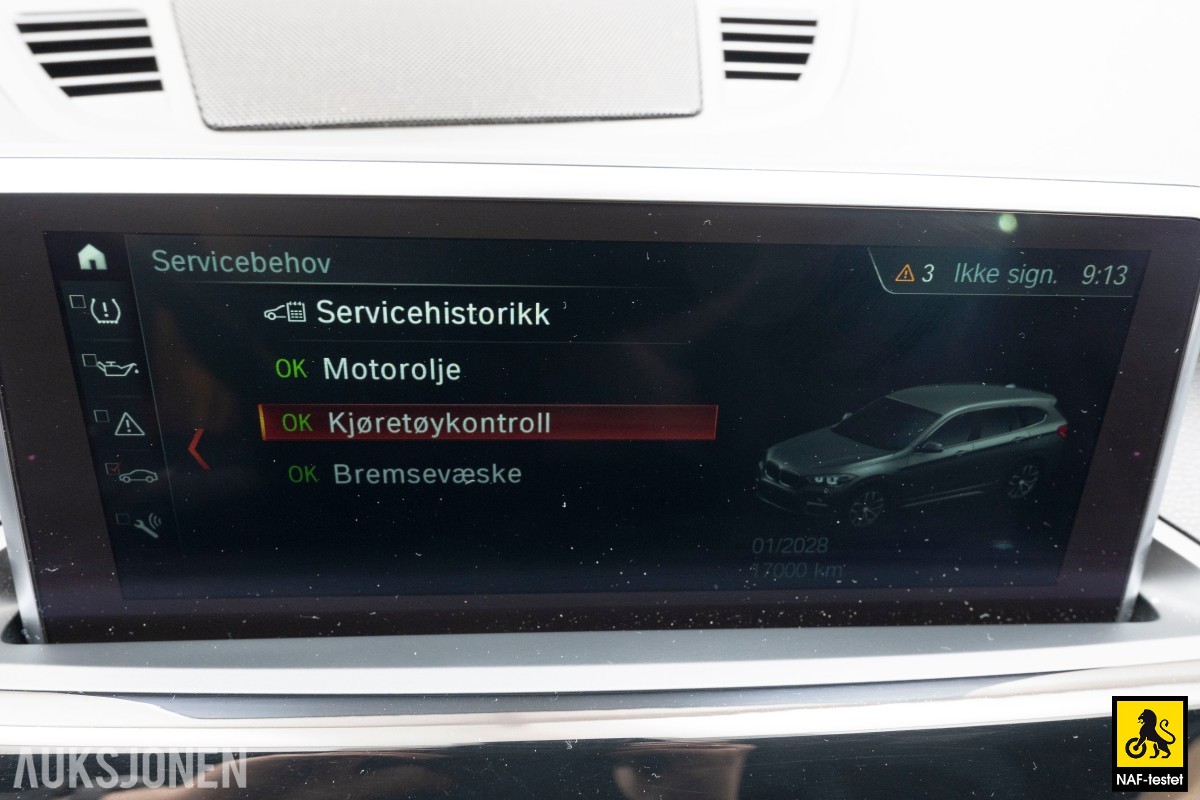 2017 BMW X1 xDrive20d M-SPORT HUD KAMERA LED NAVI SKINN
