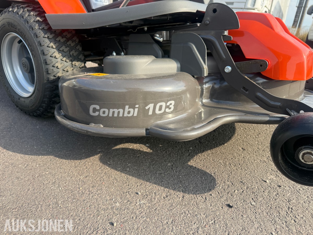 2026 Husqvarna R 216T AWD sitteklipper med Combi 103 klippeaggregat