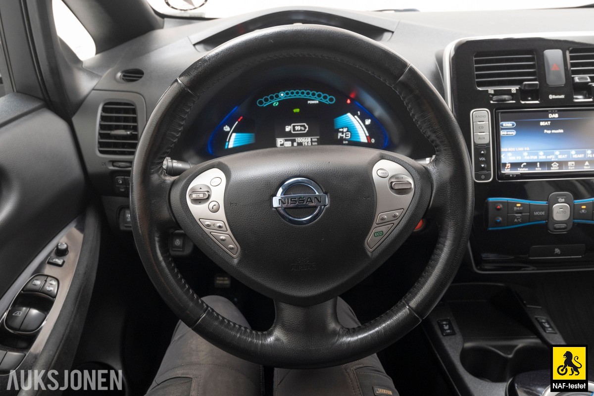 2016 Nissan Leaf 30 KWH NAVI CRUISE KAMERA RATTVARME DAB