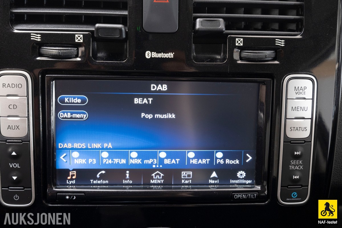 2016 Nissan Leaf 30 KWH NAVI CRUISE KAMERA RATTVARME DAB