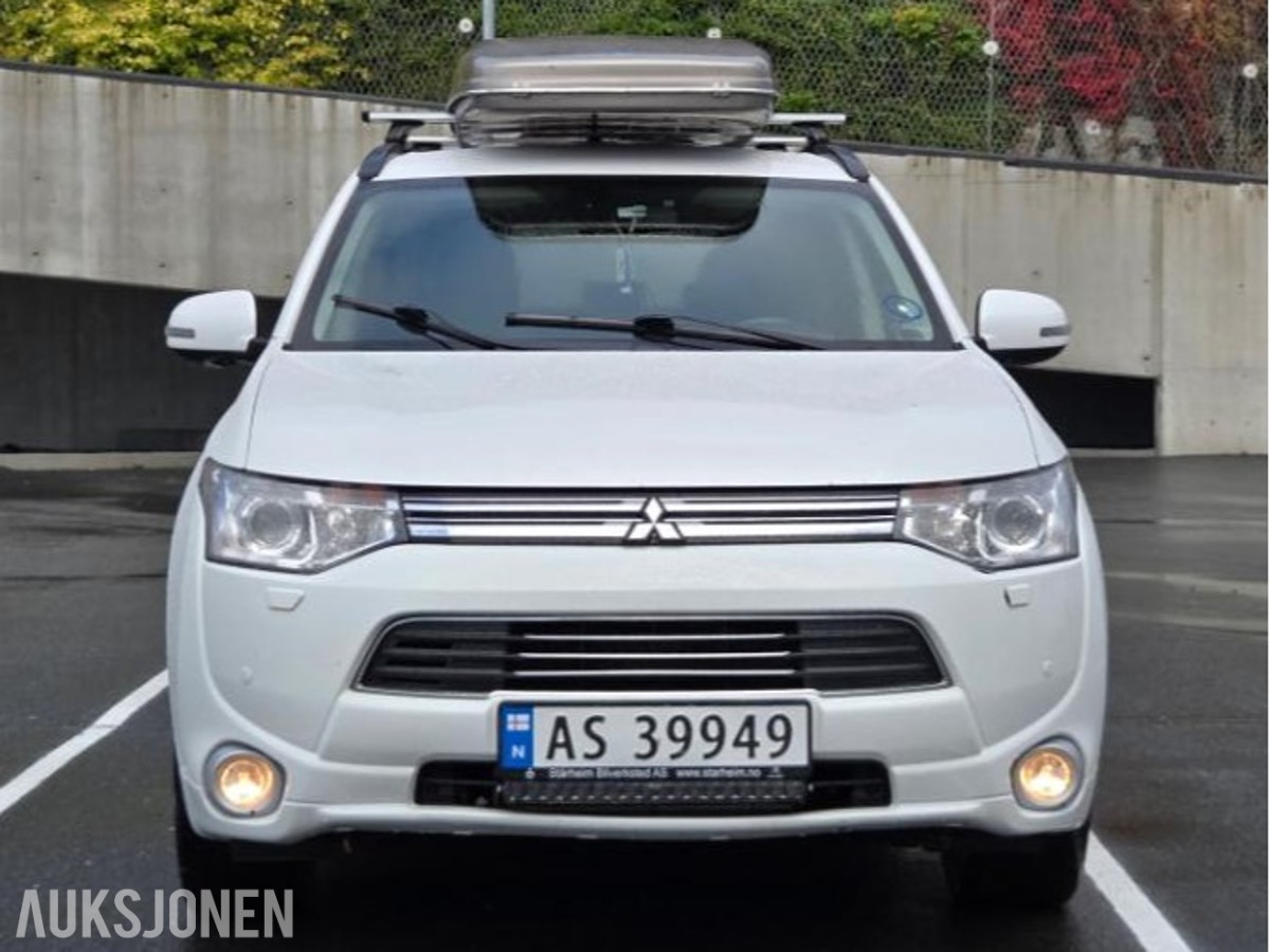 2014 Mitsubishi Outlander PHEV 2.0 Plug-in Hybrid 164 4WD Cruisekontroll, Ryggekamera
