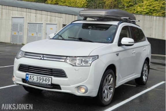 2014 Mitsubishi Outlander PHEV 2.0 Plug-in Hybrid 164 4WD Cruisekontroll, Ryggekamera