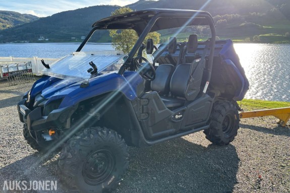 2017 Yamaha Quaddy Viking UTV traktorregistrert 4WD tippbart lasteplan - 294Timer