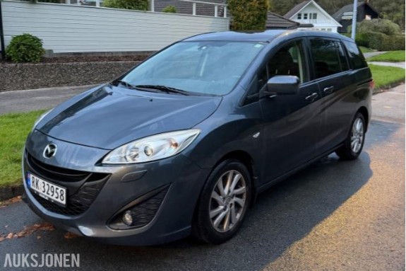 2011 Mazda  5 1.6 Diesel 116hk 7-seter S+V dekk