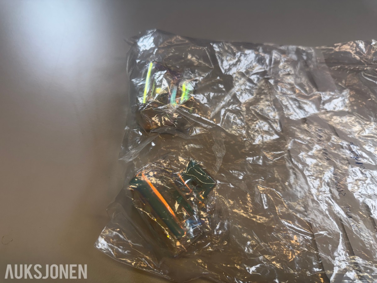 Stort parti scrunchies og hårklyper ca 300 stk