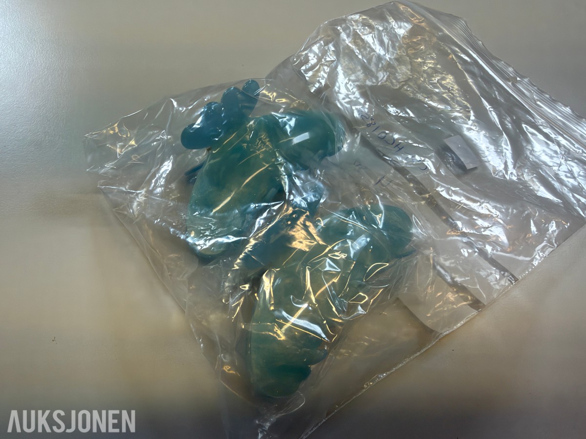 Stort parti scrunchies og hårklyper ca 300 stk