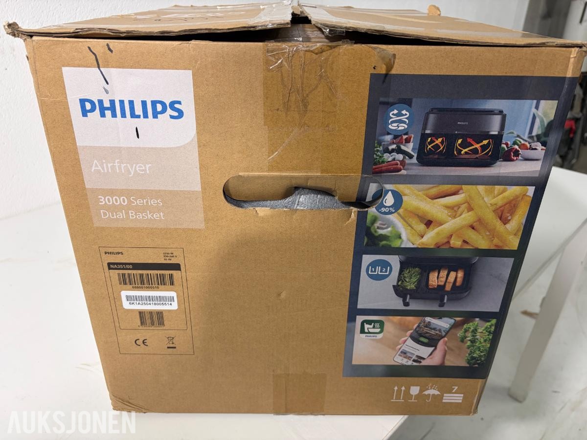 2025 Philips Airfryer 3000 series Dual Basket