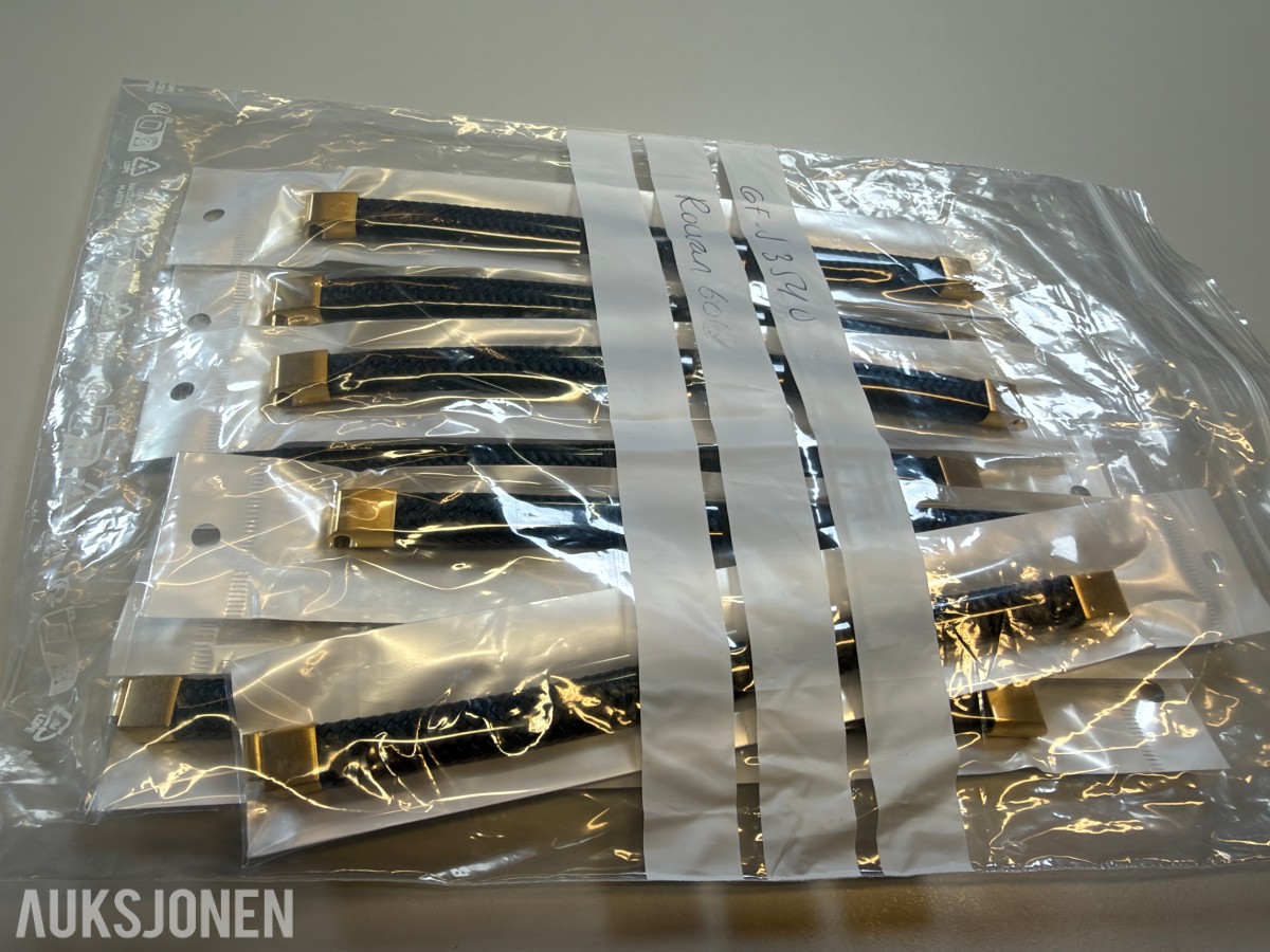Stort parti ca 200 stk armbånd, halskjeder og smykkedeler