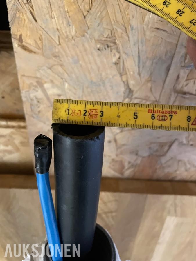 15m Isoterm Vannrør med blå varmekabel