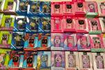 Stort parti barneklokker – Pokémon, Frozen, Spider-Man, Minecraft, Barbie