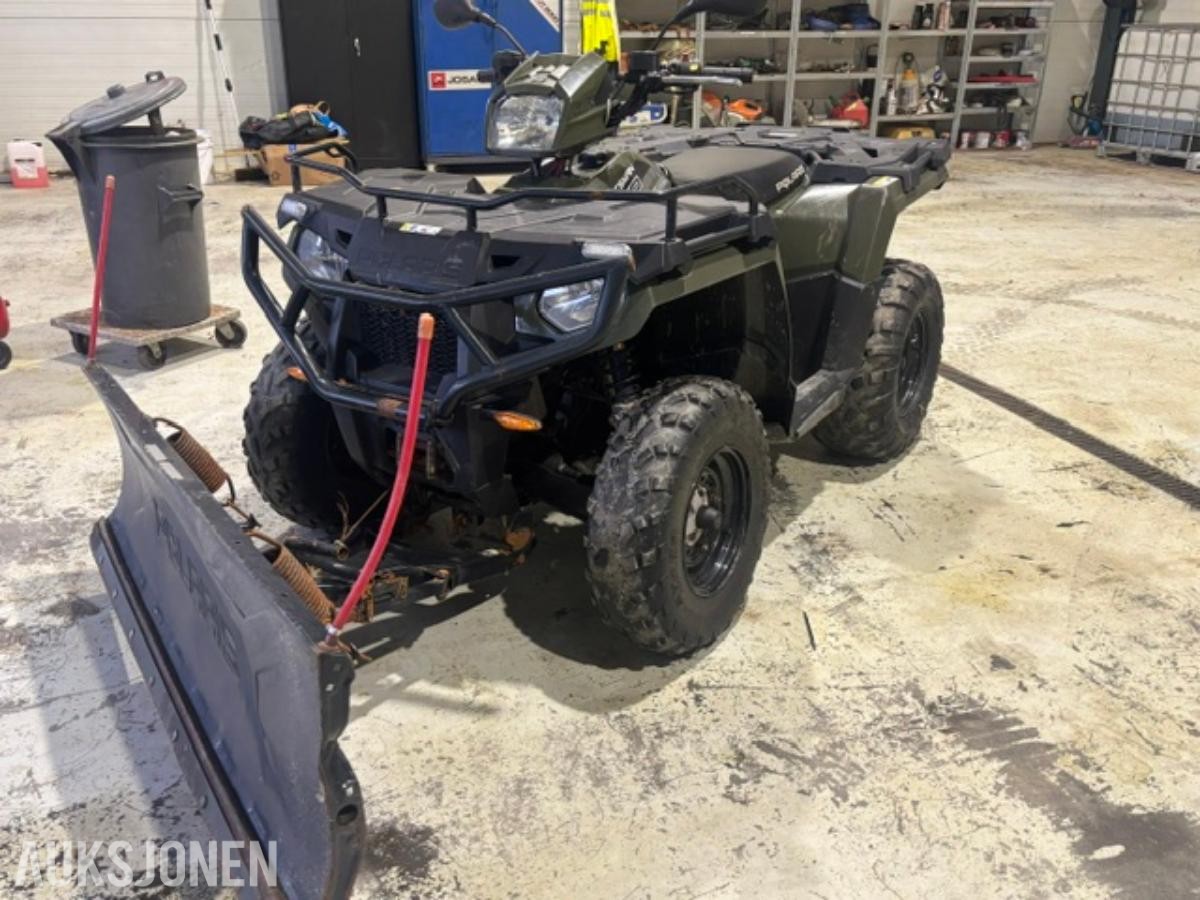 2018 Polaris Sportsman 570 EPS ATV med Polaris Brøyteskjær