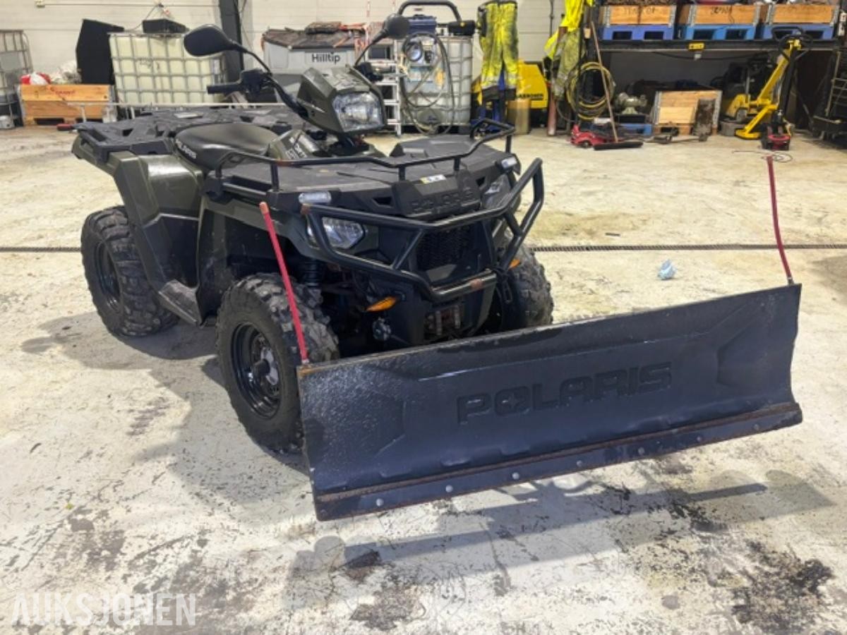 2018 Polaris Sportsman 570 EPS ATV med Polaris Brøyteskjær
