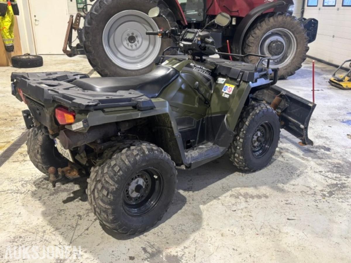 2018 Polaris Sportsman 570 EPS ATV med Polaris Brøyteskjær