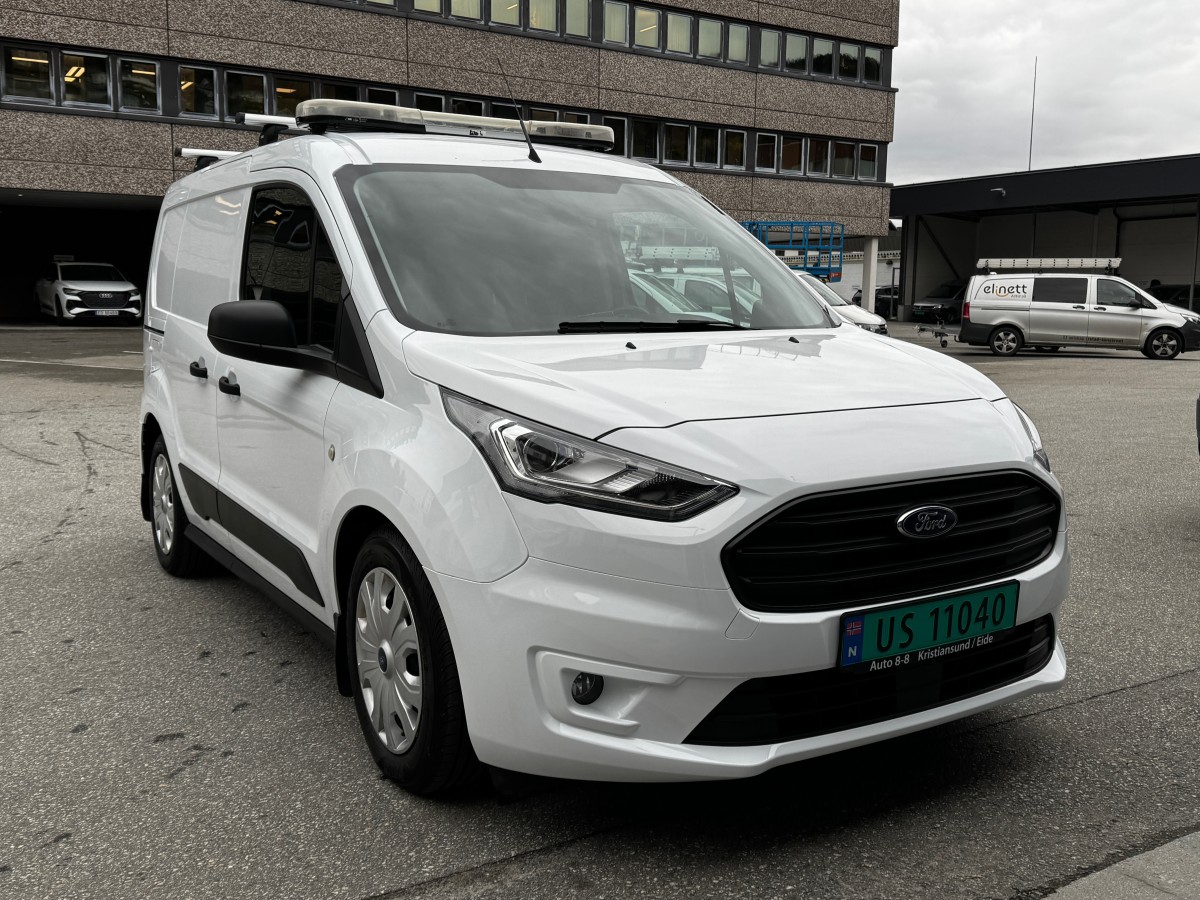 2018 Ford Transit Connect 230 L1 1,5 TDCi 100hk - Gått kun 46.035 km - 3 seter - Hengerfeste - Innredning - Historikk - EU ok til februar 2027